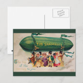  St. Patrick's Day Top of the Morning Briefkaart (Voorkant / Achterkant)