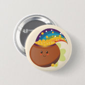St. Patrick's Day Treasure Ronde Button 5,7 Cm (Voorkant /achterkant)