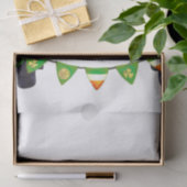 St. Patrick's Day Truck Gnomen Tissuepapier (Geschenk)