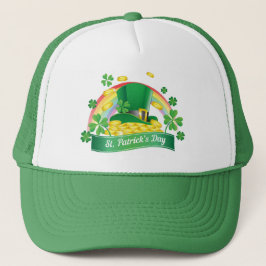 St Patrick's Day Trucker Hat Pet