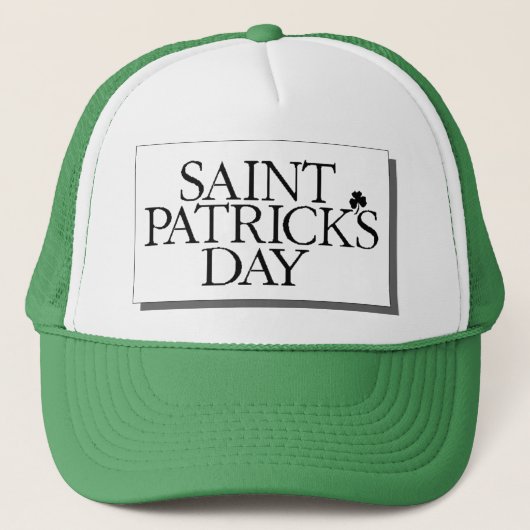 St. Patrick's Day Trucker Pet (Voorkant)