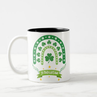 St.Patrick's Day Tweekleurige Koffiemok