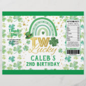 St Patrick's Day Two Lucky Chip Bag Wrapper Flyer (Voorkant)