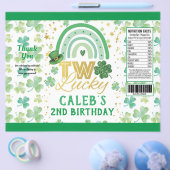 St Patrick's Day Two Lucky Chip Bag Wrapper Flyer (Enkel)