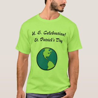 ST. Patrick's Day U. S. Celebration-Customize T-shirt