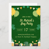 St Patricks Day uitnodiging (Voorkant / Achterkant)