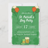 St Patricks Day uitnodiging (Voorkant)