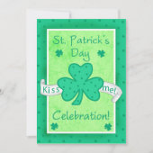 St. Patrick's Day Uitnodiging tot feestdag (Voorkant)