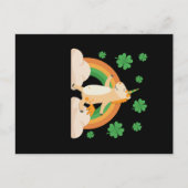 St Patricks Day Unicorn Briefkaart (Voorkant)