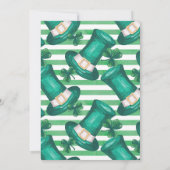 St. Patrick's Day Unisex Baby shower Kaart (Achterkant)
