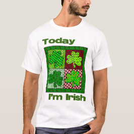 St Patricks Day Vandaag ben ik Iers T-shirt