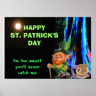 ST. PATRICK'S DAY, VANG ME KLEINE KOBOLD poster