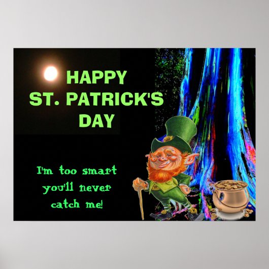 ST. PATRICK'S DAY, VANG ME KLEINE KOBOLD poster (Voorkant)