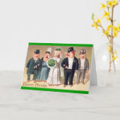 St Patrick's Day varkens Kaart (Gele Bloem)