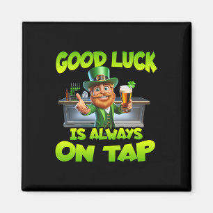 St Patricks Day Veel geluk is altijd op Tap St Pat Magneet