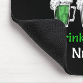 St Patricks Day - Veiligheid eerste Drink met een Muismat (Hoek)