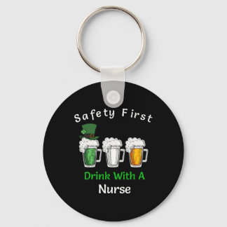 St Patricks Day - Veiligheid eerste Drink met een  Sleutelhanger