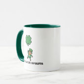 St. Patrick's Day Verhoog Je Stemming Mok (Voorkant links)