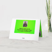 St Patrick's Day Verjaardag Groeten Dag Kaart (Achterkant)