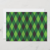 St Patrick's Day Verjaardag Uitnodiging met Foto (Achterkant)