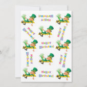 St. Patrick's Day Verjaardagsuitnodiging Kaart (Voorkant)