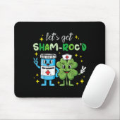St Patricks Day Verpleegster Rocuronium Saint Padd Muismat (Met muis)