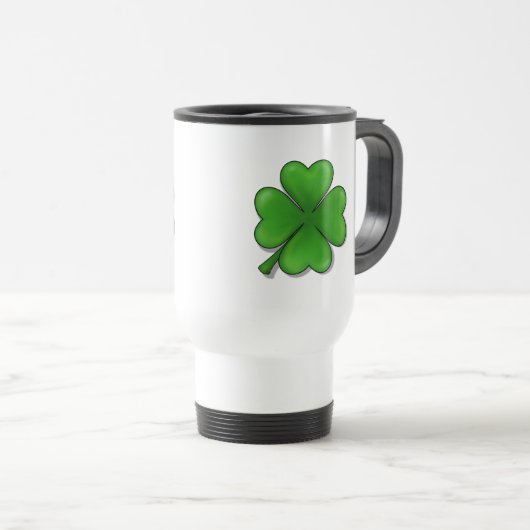 St. Patrick's Day, Vier Leaf Clover Reisbeker (Voorkant rechts)