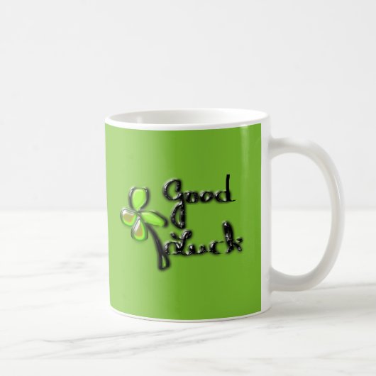 St. Patrick's Day  ‎Vierbladige klaver Koffiemok (Rechts)
