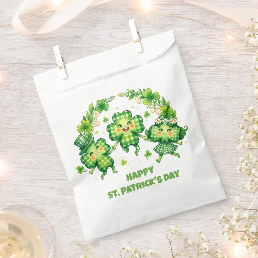 St. Patrick's Day vieren Bedankzakje (Geknipt)