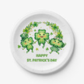 St. Patrick's Day vieren Papieren Bordje (Voorkant)