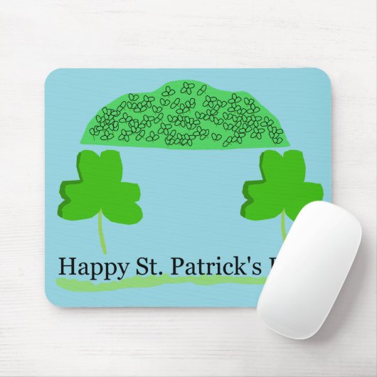 St. Patrick's Day viering Muismat (Met muis)