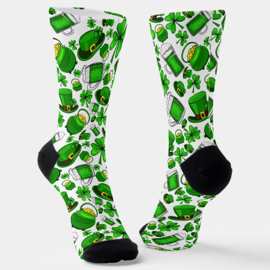 St. Patrick's Day-viering Sokken (Gebogen)