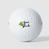 St. Patrick's Day ‎ vierledige klaver Golfballen (Voorkant)