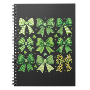 St. Patrick's Day Vintage Boog Kokette  Notitieboek
