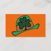 St. Patrick's Day Visitekaartje (Achterkant)