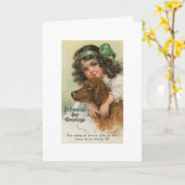 - St. Patrick's Day Vrienden, Kaart (Gele Bloem)