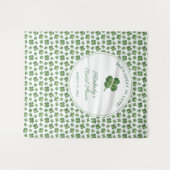 St Patrick's Day Vrijgezellenfeest Foto Achtergron Wandkleed (Voorkant (horizontaal))