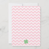 St Patrick's Day Vrijgezellenfeest Irish Invites Kaart (Achterkant)