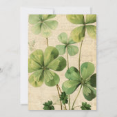 St Patrick's Day Vrouwen 50ste verjaardag Kaart (Achterkant)