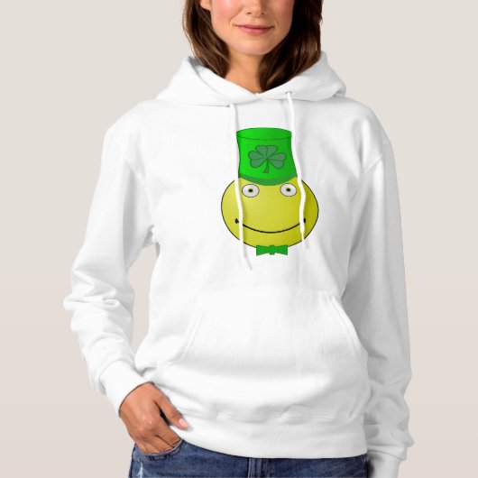 St Patrick's Day Vrouwen Hoodie (Voorkant)