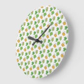 St. Patrick's Day Wall Clock Grote Klok (Hoek)