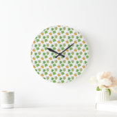St. Patrick's Day Wall Clock Grote Klok (Huis)