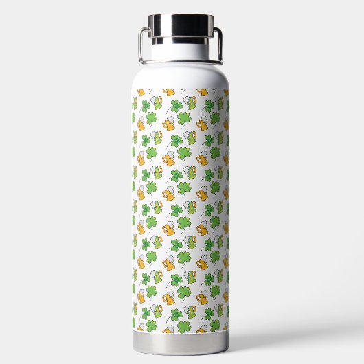 St. Patrick's Day Water Bottle Waterfles (Achterkant)