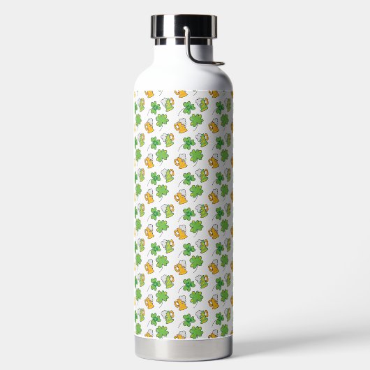 St. Patrick's Day Water Bottle Waterfles (Links)