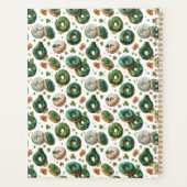 St. Patrick's Day Watercolor Donut & Shamrock Planner (Achterkant)