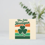 St Patricks Day We Little Hooligan Grappig Briefkaart (Staand voorkant)