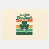 St Patricks Day We Little Hooligan Grappig Inpakpapier Vel (Voorkant)