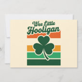 St Patricks Day We Little Hooligan Grappig Kaart (Voorkant)