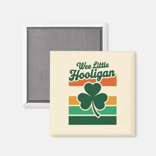St Patricks Day We Little Hooligan Grappig Magneet (Voorkant / Achterkant)