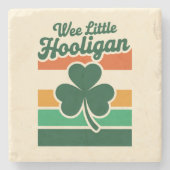 St Patricks Day We Little Hooligan Grappig Stenen Onderzetter (Voorkant)